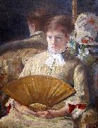 Mary Cassatt Miss Mary Ellison France oil painting artist